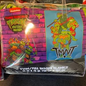 Ninja turtles blanket Nickelodeon new